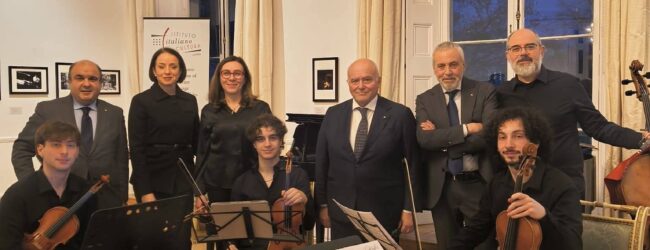 Il Conservatorio di Musica “Nicola Sala” di Benevento all’Istituto Italiano di Cultura di Londra: una serata di alta rappresentanza culturale e formativa
