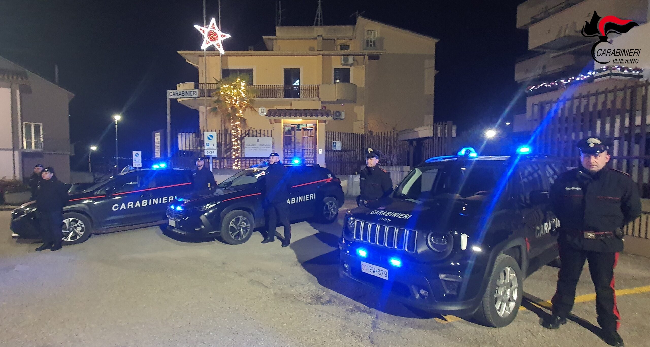 Val Fortore, alta vigilanza dei Carabinieri tra fine anno e inizio 2026: una settimana di controlli contro i reati predatori