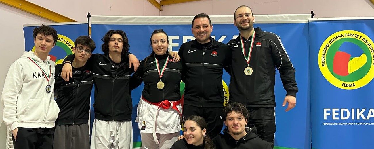 Seishinkan protagonista al Campionato di Karate Centro Sud: conquistate 15 medaglie