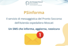 L’Azienda Moscati attiva PSinforma, il servizio di messaggistica in tempo reale per aggiornare i familiari dei pazienti in Pronto soccorso