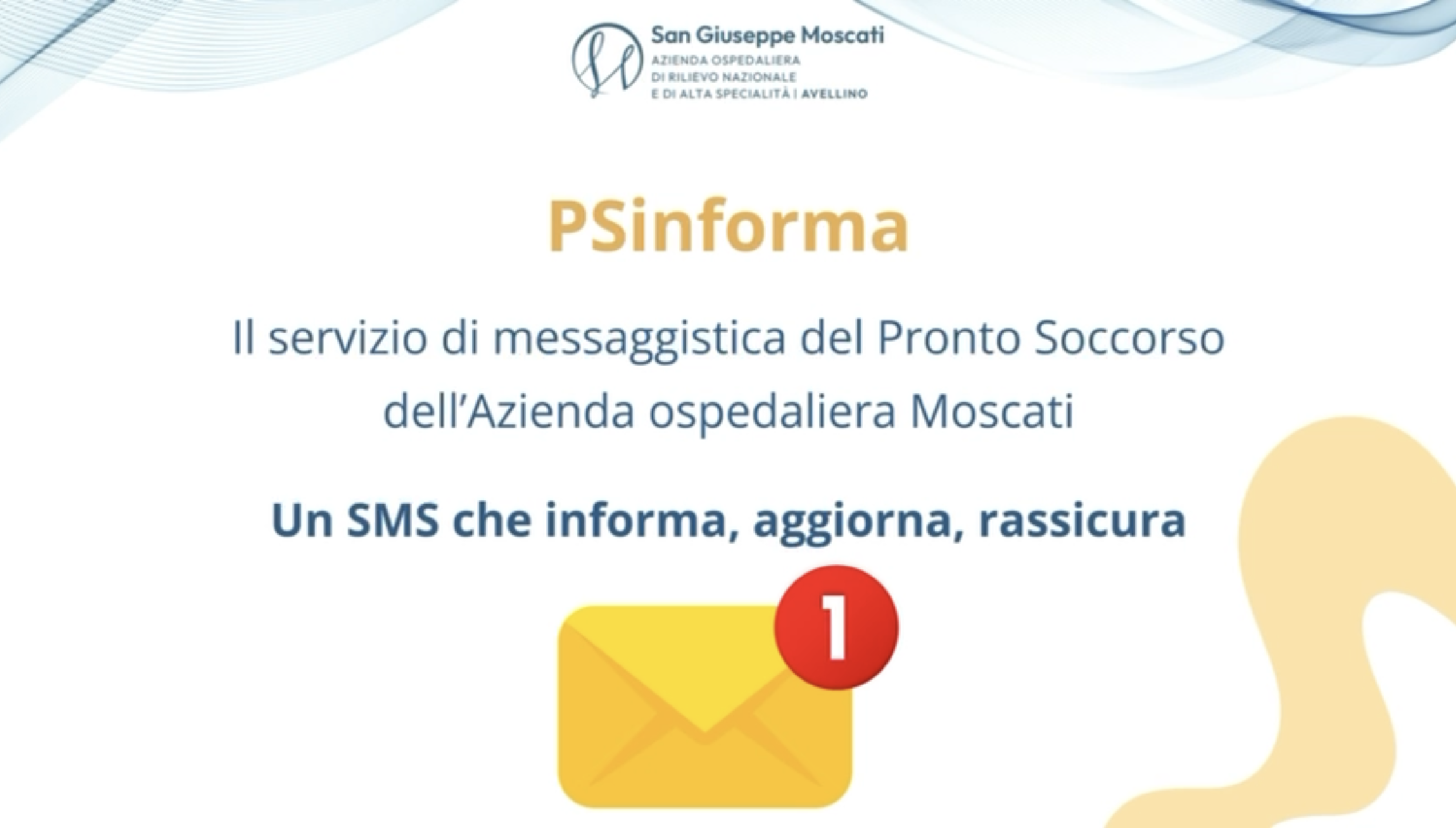 L’Azienda Moscati attiva PSinforma, il servizio di messaggistica in tempo reale per aggiornare i familiari dei pazienti in Pronto soccorso