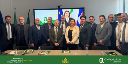 Confagricoltura Campania accoglie l’assessora regionale Serluca: confronto aperto su competitività imprese e strategia condivisa