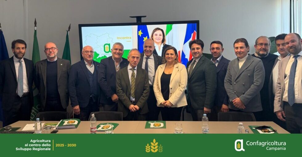 Confagricoltura Campania accoglie l’assessora regionale Serluca: confronto aperto su competitività imprese e strategia condivisa