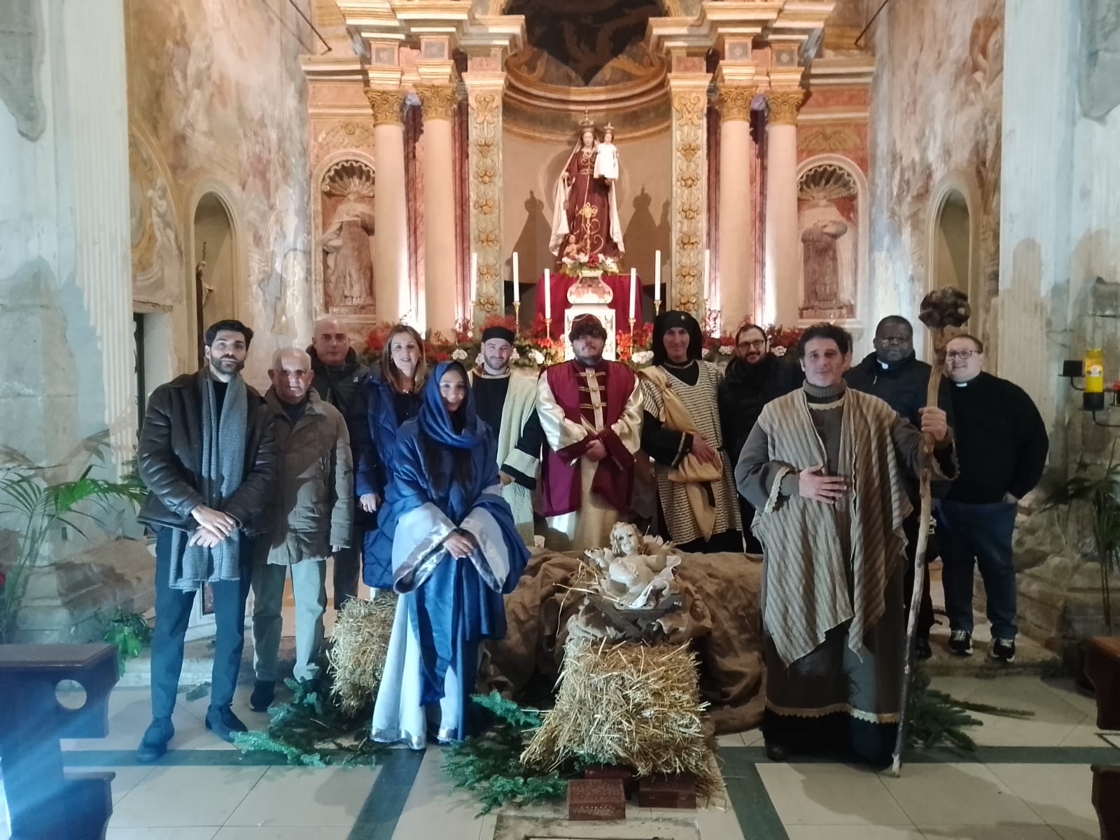 Fede e tradizione a Cervinara: il “Bacio del Bambino” celebrato in chiesa per il maltempo