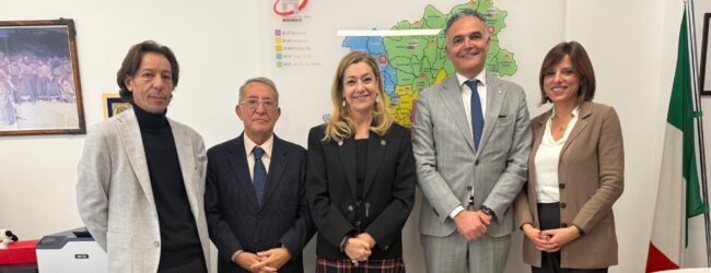 Il vertice di Confindustria a colloquio con la Direttrice Generale dell’ASL di Benevento Tiziana Spinosa