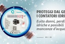 Basso rischio gelo: GESESA invita gli utenti a proteggere i contatori idrici