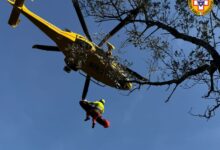 Eboli, escursionista 51enne soccorso dal Soccorso Alpino dopo incidente boschivo