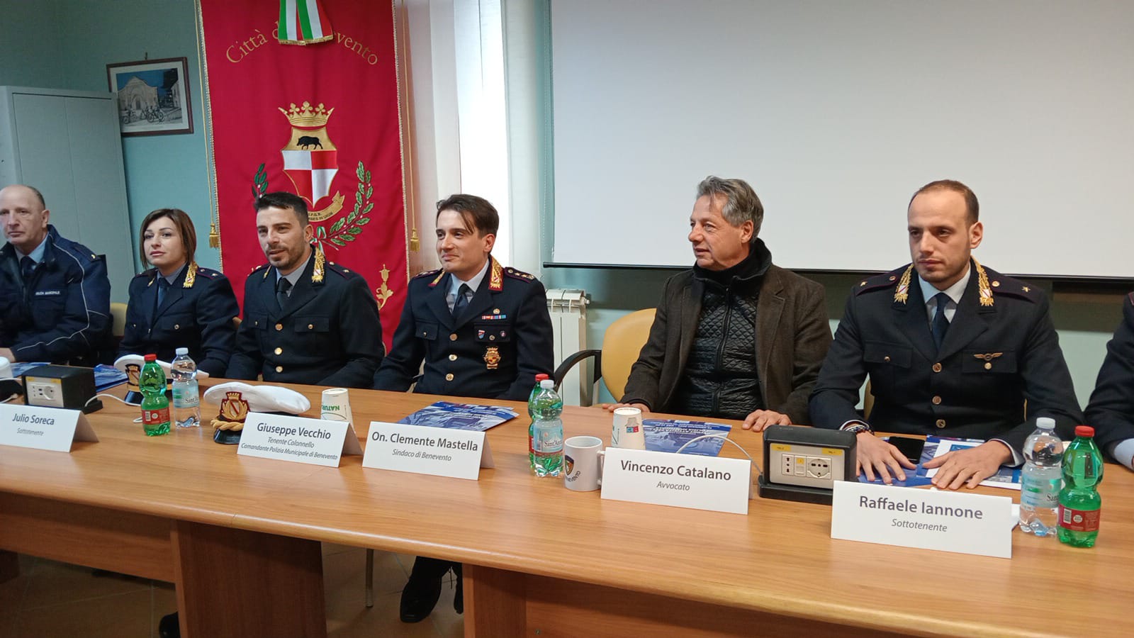 Polizia Municipale di Benevento: presentato il bilancio 2025. Vecchio: tutelato il TPL della citta’