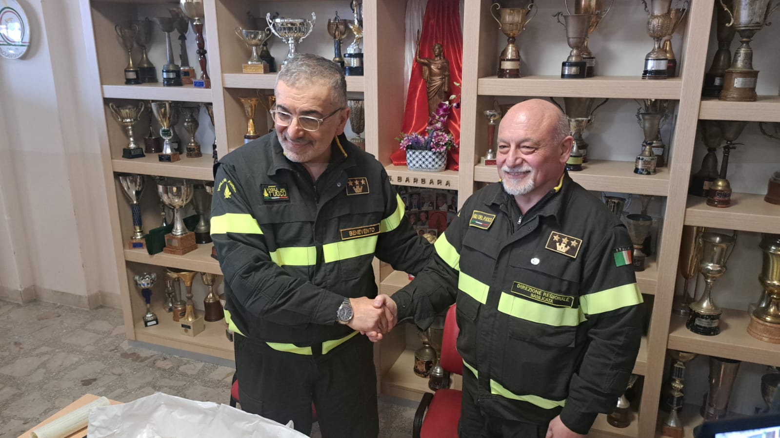 Avvicendamento al Comando provinciale dei Vigili del Fuoco di Benevento: Bellizzi lascia, arriva Capolongo