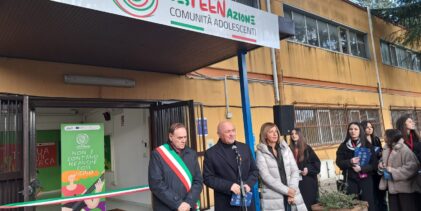 Inaugurato lo Spazio Multifunzionale di viale dell’Università: al via “DesTEENazione – Desideri in Azione”