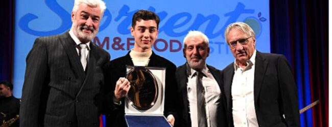 Luigi Zeno premiato come Miglior Attore al Sorrento Film & Food Festival 2026