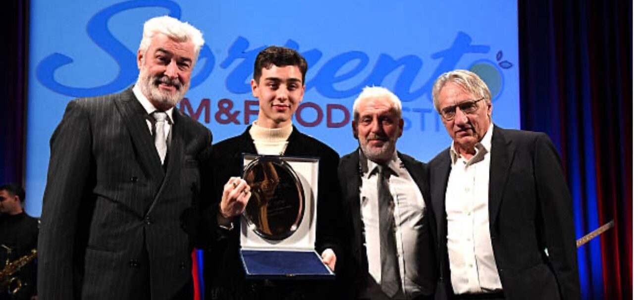 Luigi Zeno premiato come Miglior Attore al Sorrento Film & Food Festival 2026
