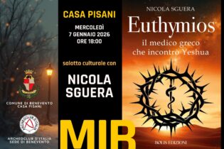 Mercoledì 7 gennaio a Casa Pisani il Salotto culturale con Nicola Sguera