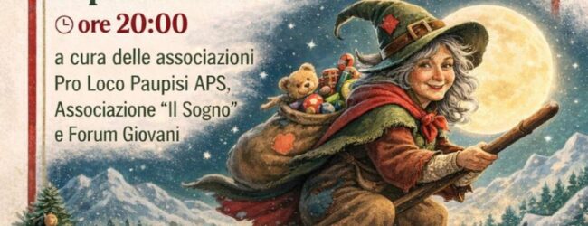 “Natale insieme a Paupisi’: tombolata ed eventi per grandi e piccoli in attesa dell’Epifania
