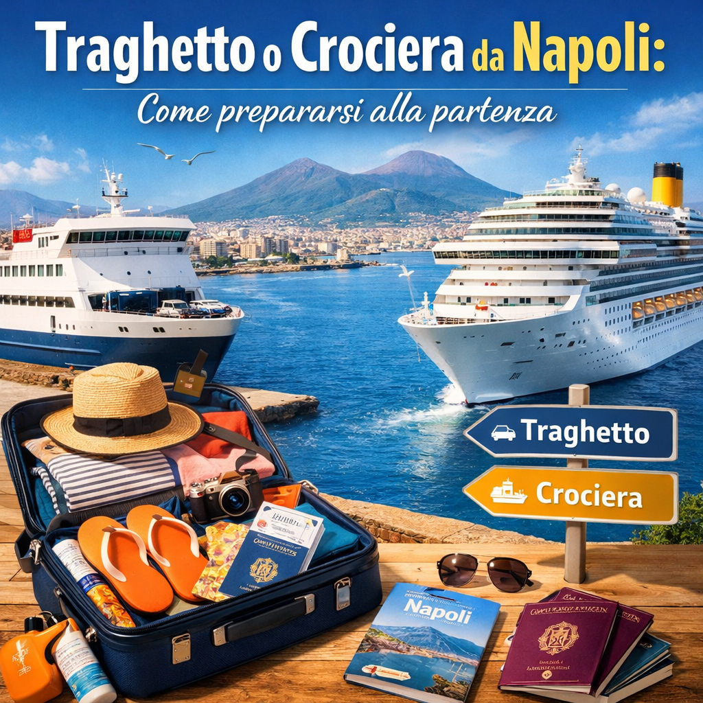 Traghetto o crociera da Napoli: come prepararsi alla partenza