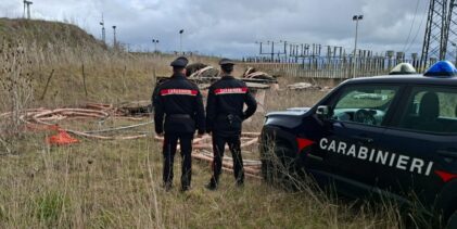 Bisaccia (AV): incendio doloso, i Carabinieri denunciano un uomo per il rogo di materiale di proprieta’ di una ditta