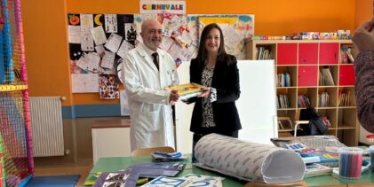 Dalla scuola al reparto: un ponte di solidarietà per i piccoli pazienti del Moscati