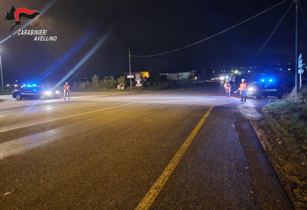 Mirabella Eclano (AV): task force dei Carabinieri per il contrasto allo spaccio e consumo di sostanze stupefacenti