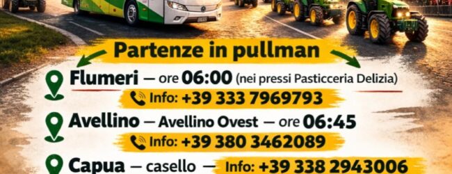 “Il cibo non è una merce”: Uniagri e Comitato Agricoltori Avellinesi mobilitano il territorio per la manifestazione nazionale a Roma