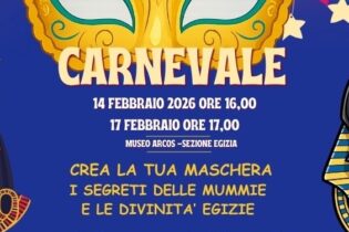 Un Carnevale da veri esploratori dell’Antico Egitto al Museo ARCOS di Benevento