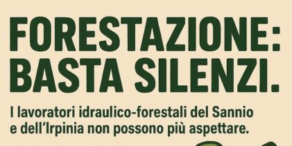 Vertenza forestali: superare lo stallo dei fondi, sbloccare gli stipendi e programmare il futuro con risorse strutturali