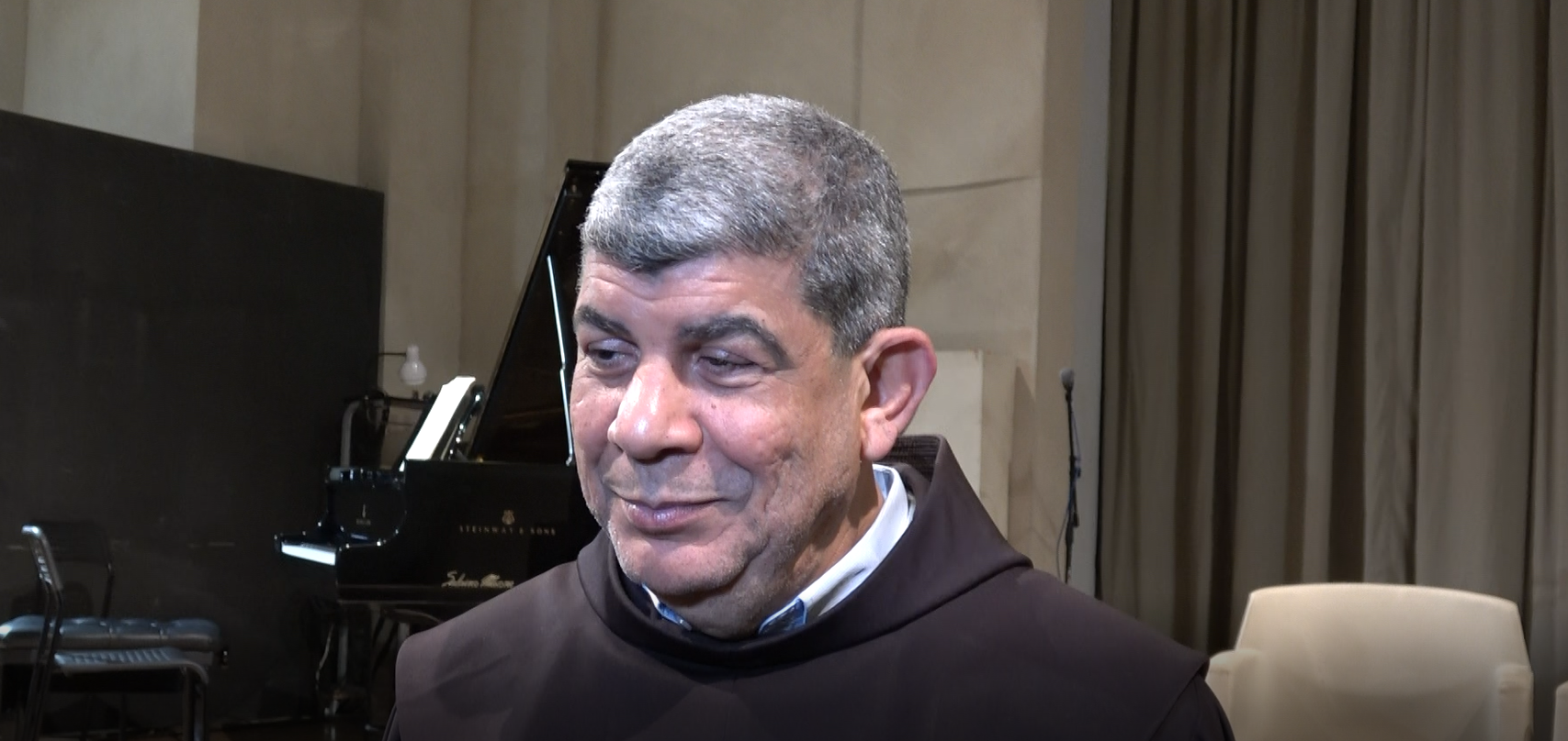 Auditorium San Vittorino: Padre Ibrahim Faltas ospite della serata di beneficenza per i bambini della Terra Santa