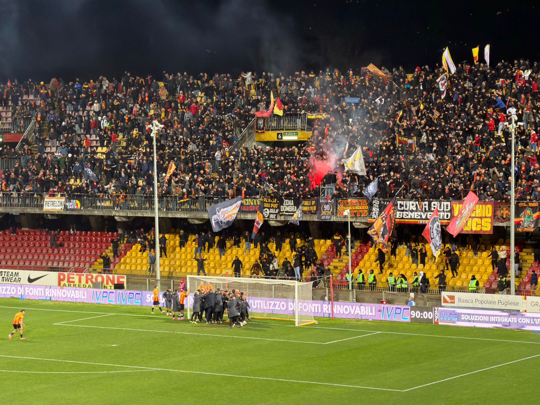 Benevento-Picerno: 1-0. Siamo Pierozzi di te. La Strega vince all’ultimo assalto