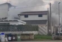 Incendio in un garage di un’abitazione privata in via dei Mulini a Benevento
