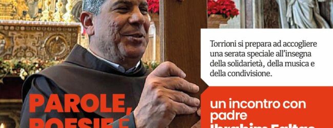 Torrioni accoglie Padre Ibrahim Faltas: “Parole, poesie e note” per sostenere i bambini della Terra Santa