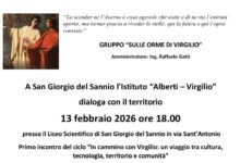 San Giorgio del Sannio, al via il primo ciclo di incontri “In cammino con Virgilio”