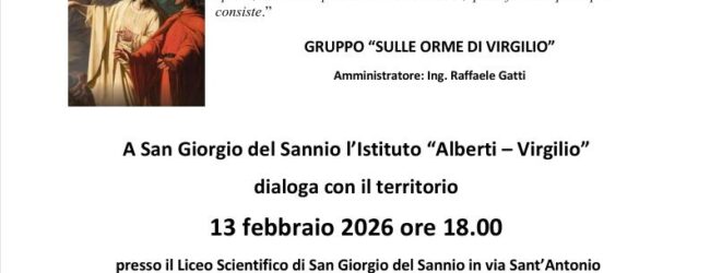 San Giorgio del Sannio, al via il primo ciclo di incontri “In cammino con Virgilio”