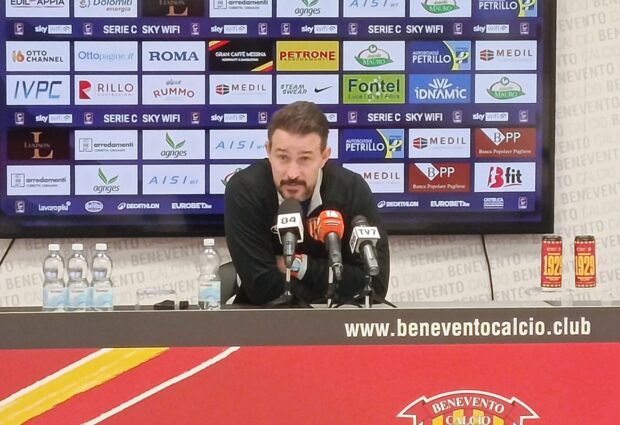 Benevento, Floro Flores: “Qui si pensa al noi. La stanchezza è un alibi, vince chi ha più voglia”