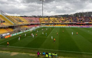Benevento-Latina: 1-1. I nerazzurri escono indenni dal “Vigorito”. Tumminello firma il pareggio