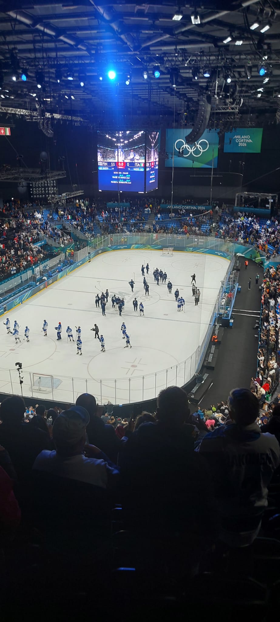 Olimpiadi Milano-Cortina, l’emozione dello Speeding Sky Stadium e dell’Hockey