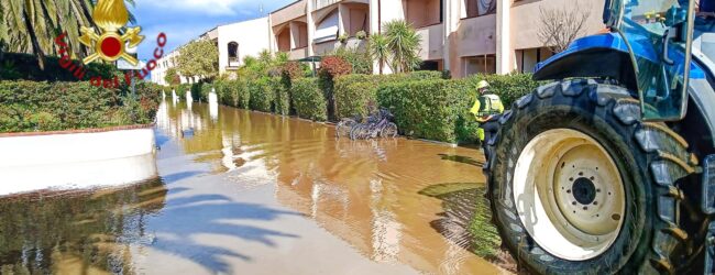 Vigili del Fuoco di Avellino in missione ai Laghi di Sibari: 72 ore di soccorsi dopo l’alluvione
