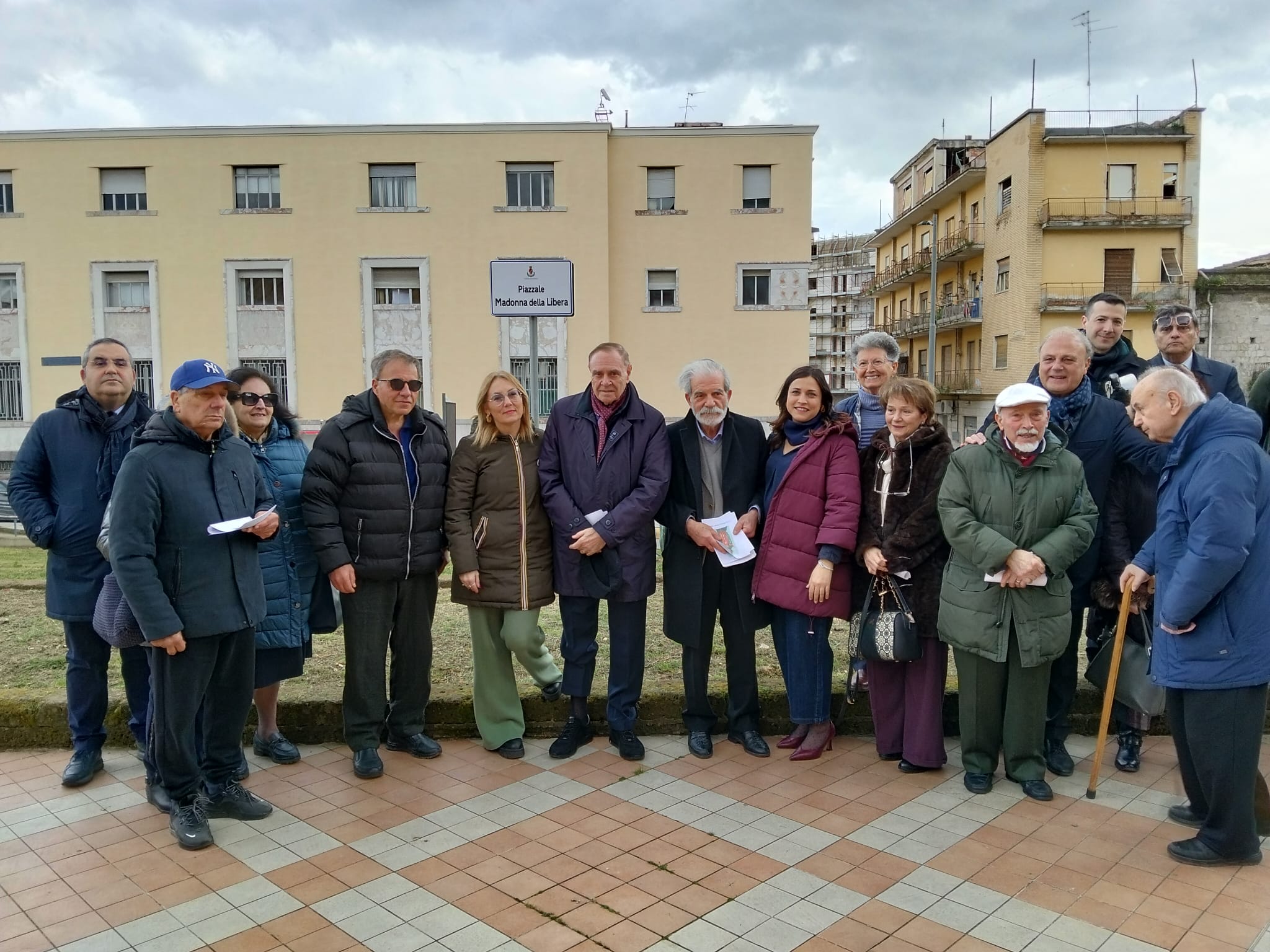 Inaugurato piazzale Madonna della Libera a Benevento: riapre anche il parcheggio di Porta Rufina