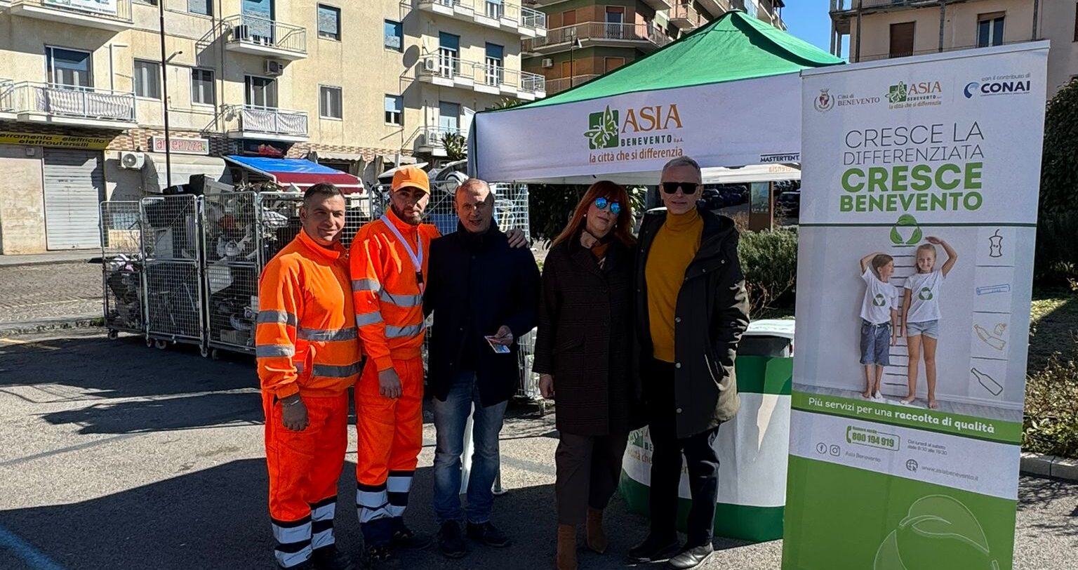 Asia, Raee: oltre cinque tonnellate conferite nella giornata straordinaria di raccolta