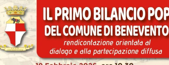 A Palazzo Paolo V il convegno sul primo Bilancio Pop del Comune di Benevento