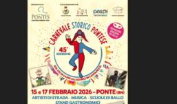 A Ponte torna il Carnevale Storico che taglia la 45° edizione