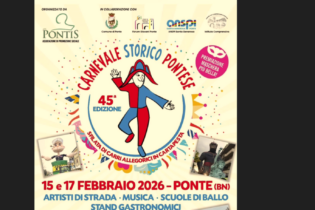 A Ponte torna il Carnevale Storico che taglia la 45° edizione