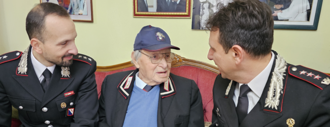 Montemiletto, 102 Candeline per il Carabiniere in congedo Pietro Sordillo: gli auguri del Comandante Generale dell’Arma