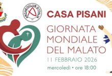 L’11 Febbraio la Giornata mondiale del malato a Casa Pisani