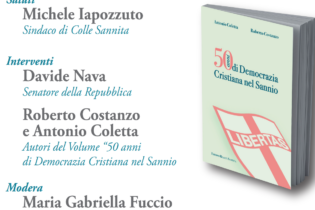 “La Democrazia Cristiana nella storia dei Comuni del Sannio”: incontro a Colle Sannita