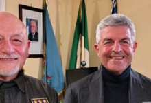 Il Presidente Lombardi incontra il nuovo Comandante provinciale dei Vigili del Fuoco Capolongo alla Rocca dei Rettori