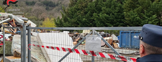 Calabritto, sequestrata un azienda per gestione illecita di rifiuti