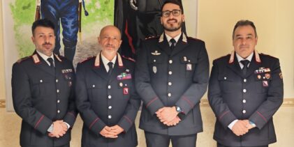 Avvicendamenti al vertice delle Stazioni Carabinieri: nuovi comandanti a Salza Irpina, Solofra e Montoro