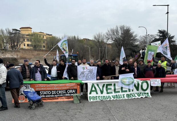 Agricoltori irpini a Roma con il COAPI: Uniagri e Comitato Agricoltori Avellinesi in mobilitazione per difendere agricoltura e aree interne