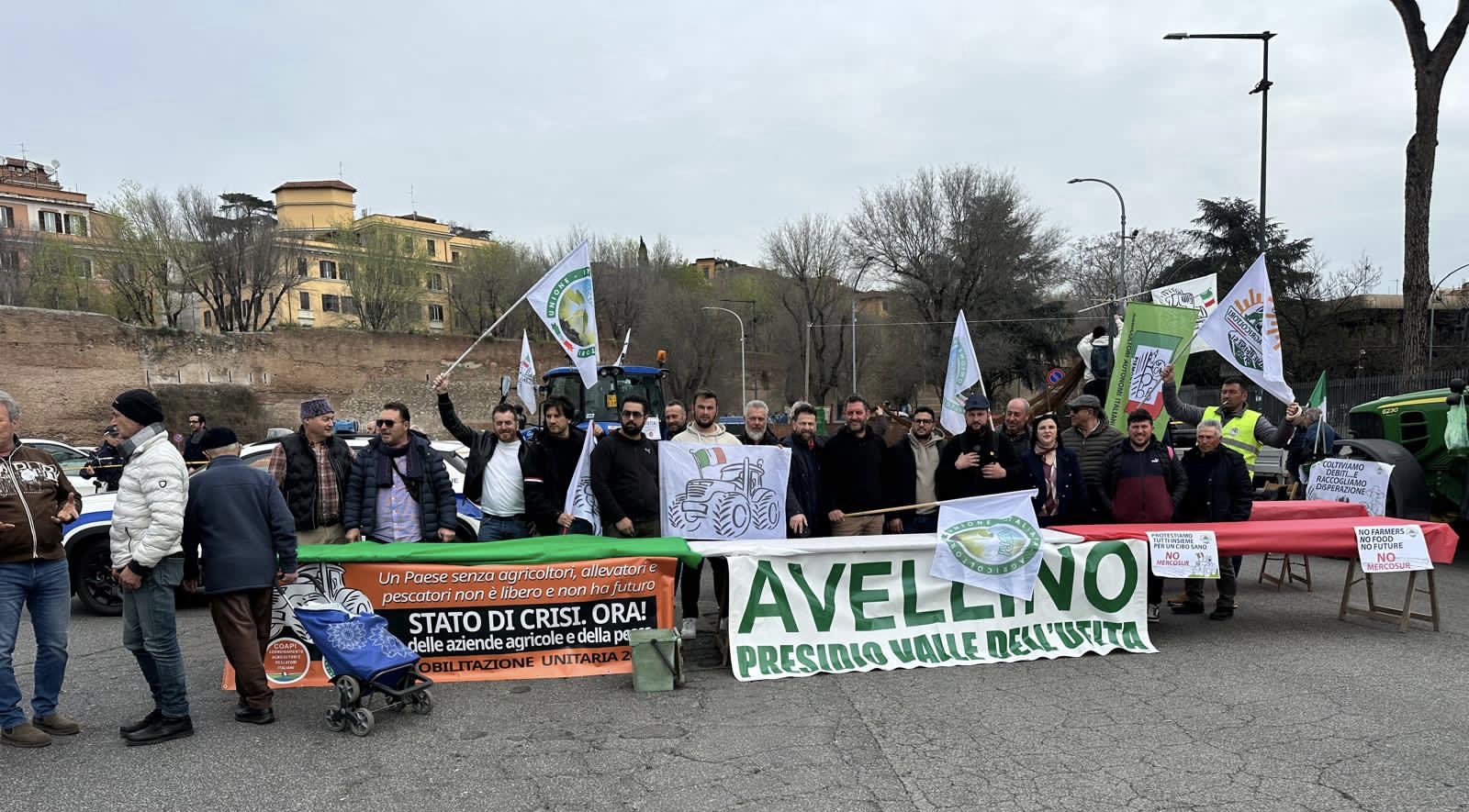 Agricoltori irpini a Roma con il COAPI: Uniagri e Comitato Agricoltori Avellinesi in mobilitazione per difendere agricoltura e aree interne