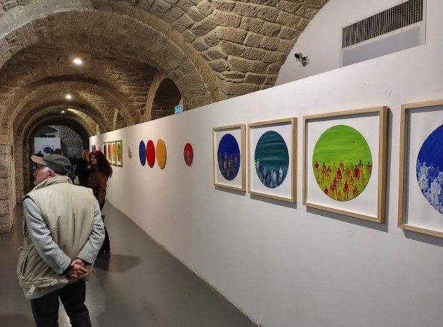 Inaugurata la mostra “In un tempo liquido” di Italo Mustone