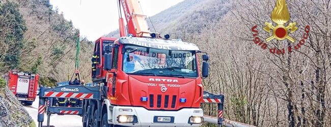 Montella, recuperata mucca incinta senza vita alla Cascata del Fascio